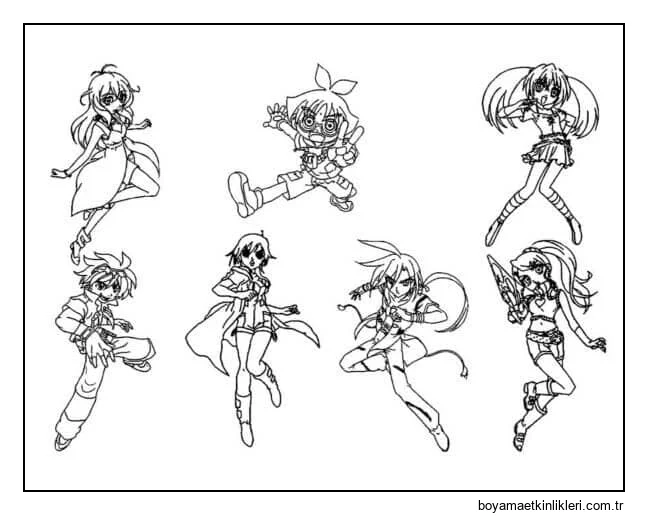 Bakugan dan karakterler