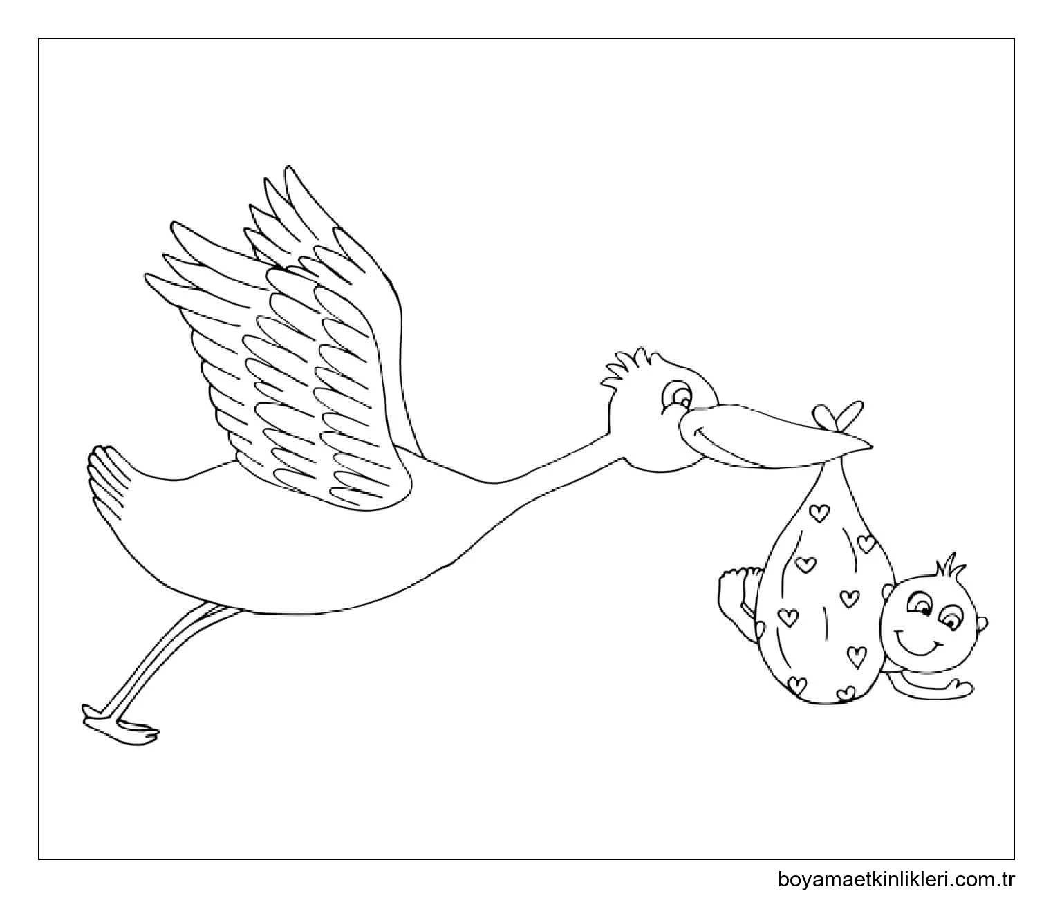 Bebek Uçan ile Karikatür Leylek