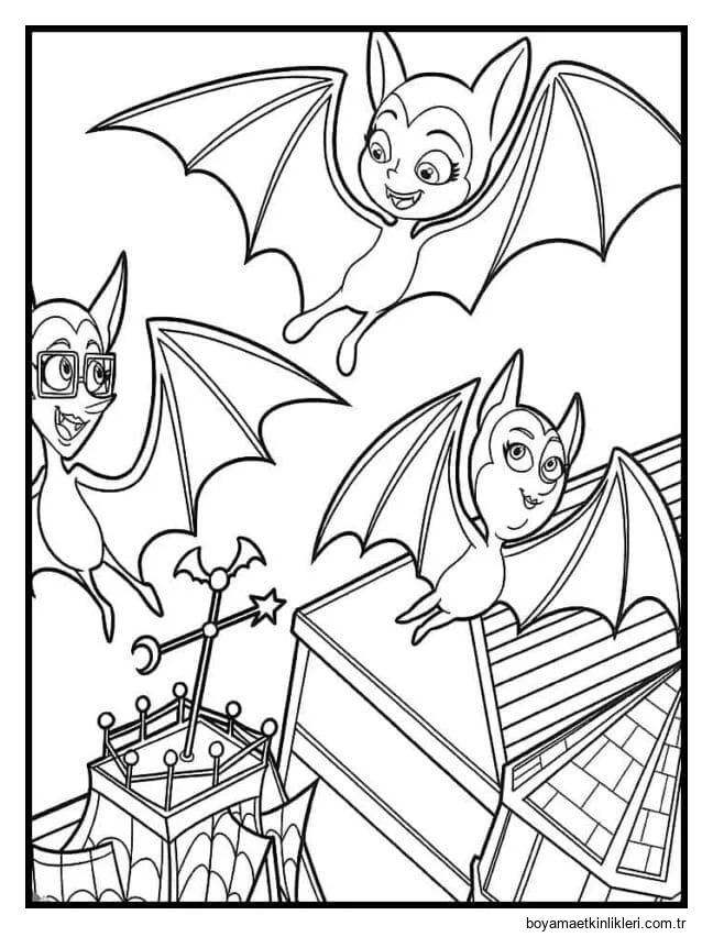 Bütün Bir Vampir Ailesi Yarasa Sürüsüne Dönüştü