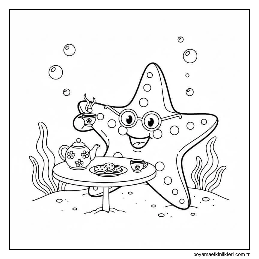 Çay İçen Denizyıldızı