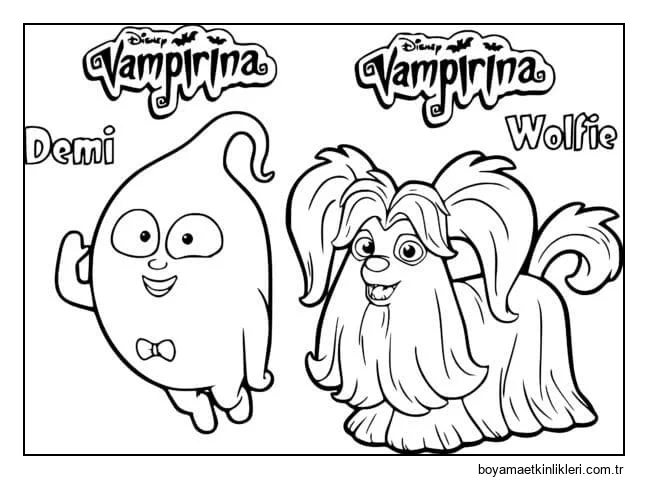 Çizgi Film Demi ve Wolfi'nin Ana Karakterlerinden Biri