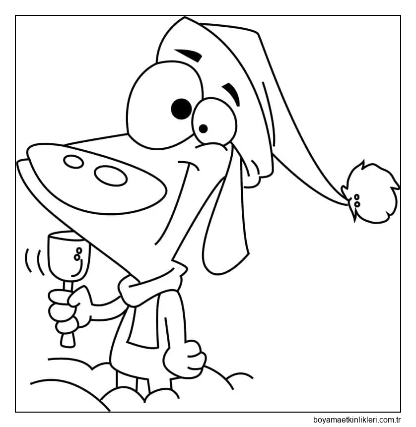 Çizgi Film Noel Köpeği