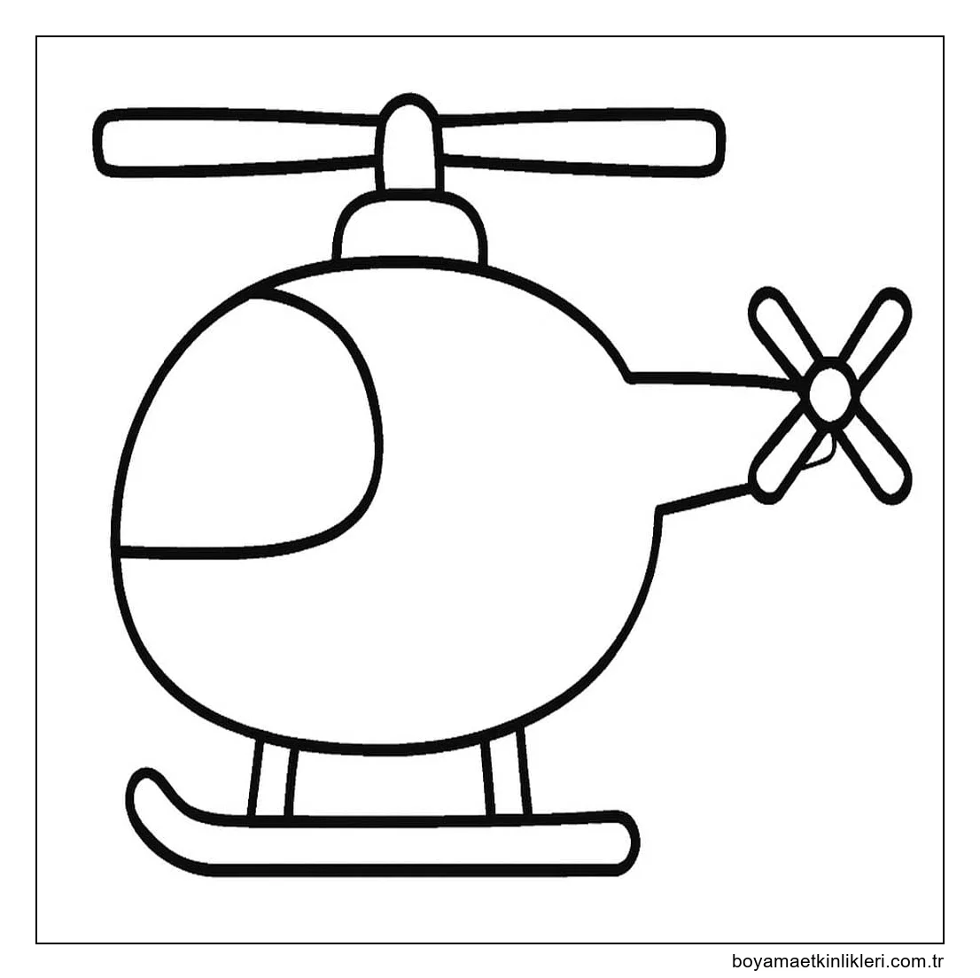 Çizmek Helikopter çocuklar için