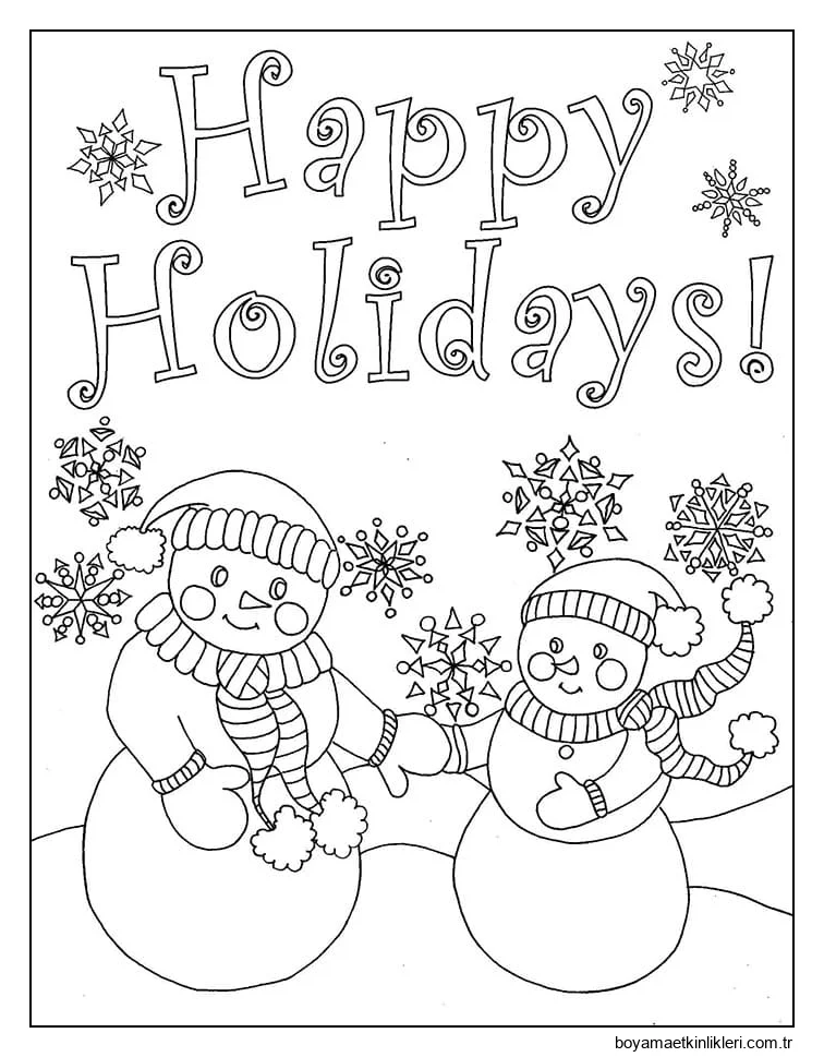 Çocuklar için Ücretsiz Noel