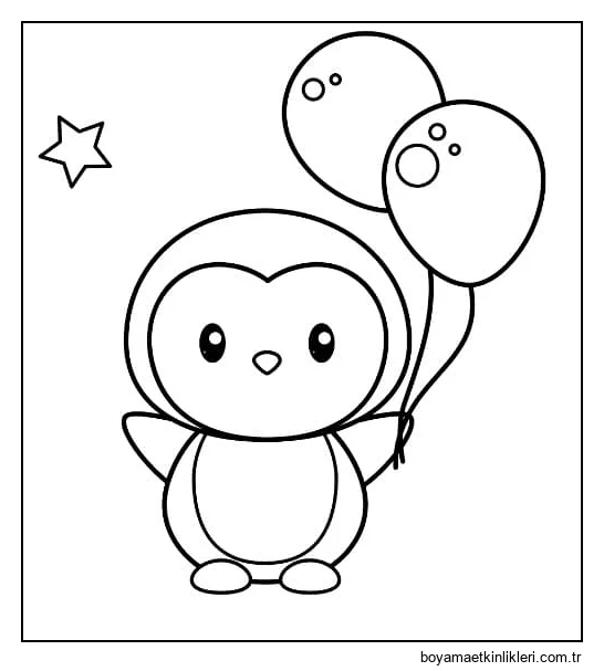Çok Sevimli Penguen