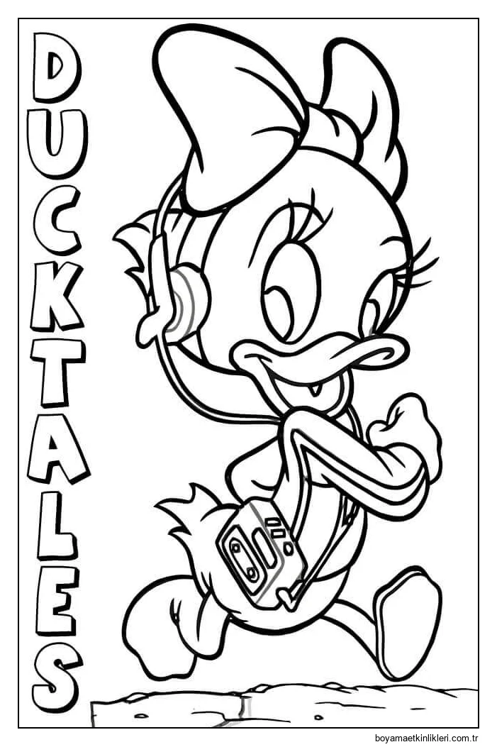 Ducktales'de Webby Vanderquack