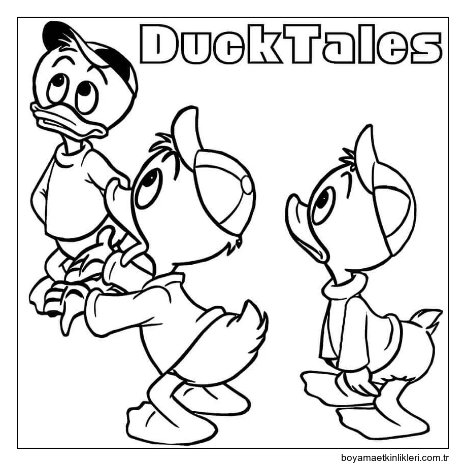 Ducktales'den Huey, Dewey Ve Louie