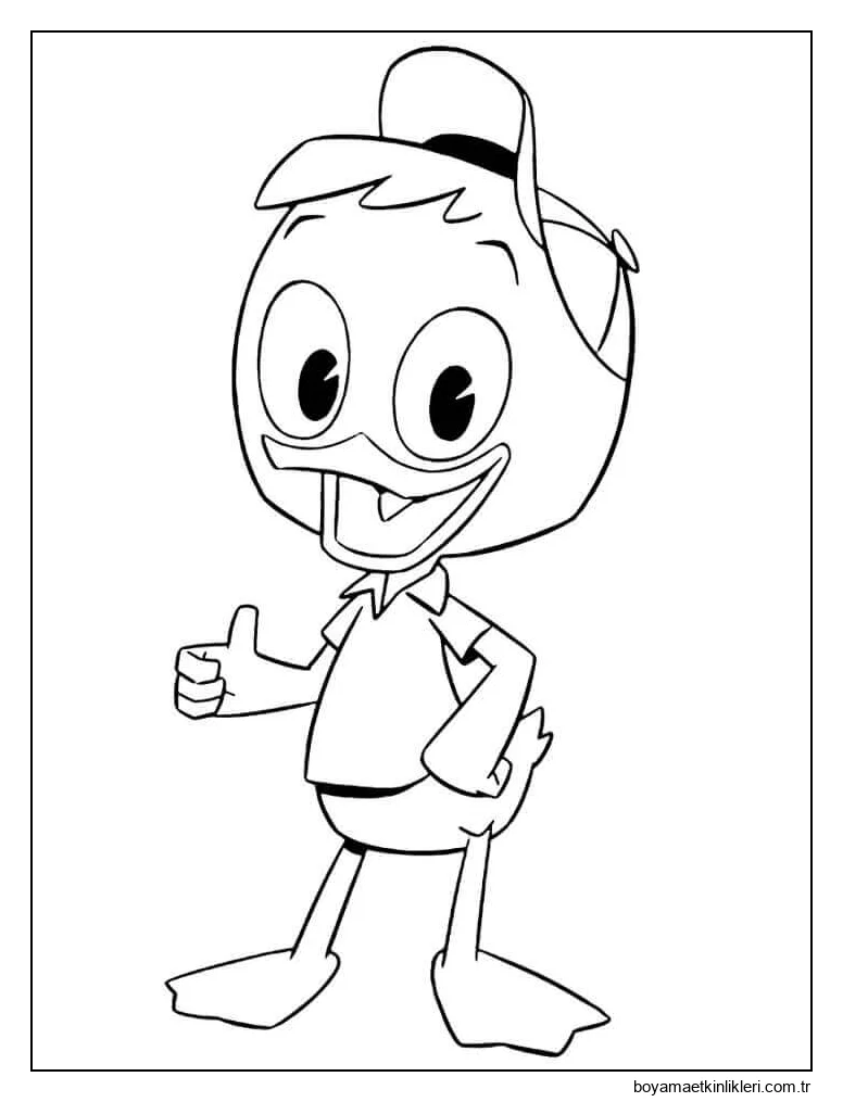 Ducktales'den Huey Ördek