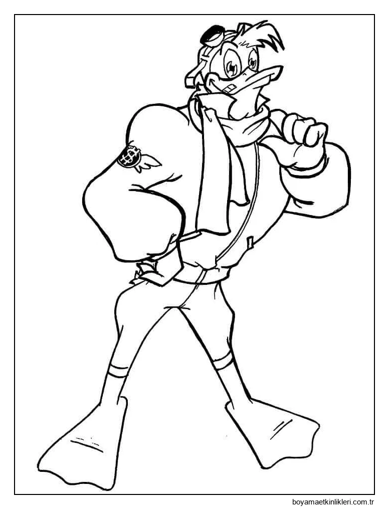 Ducktales'den Launchpad McQuack