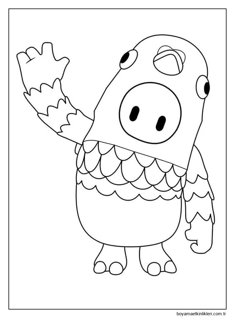 Fall Guys Güvercini