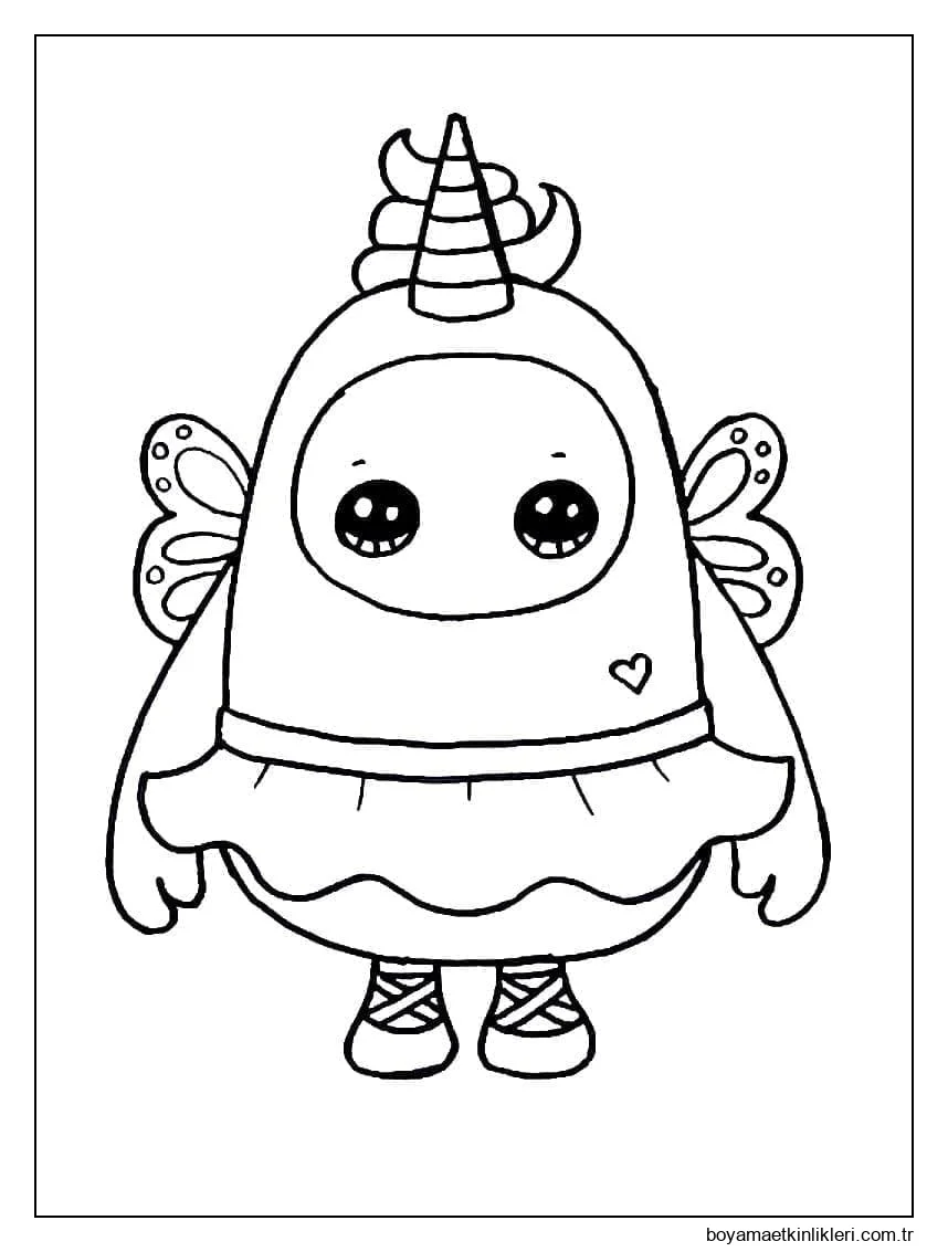 Fall Guys Tek Boynuzlu At