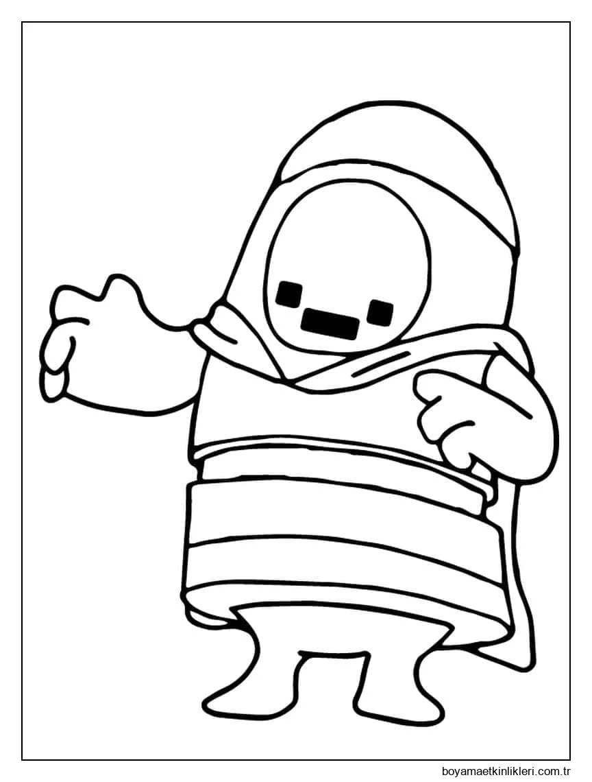 Fall Guys ücretsiz yazdırılabilir