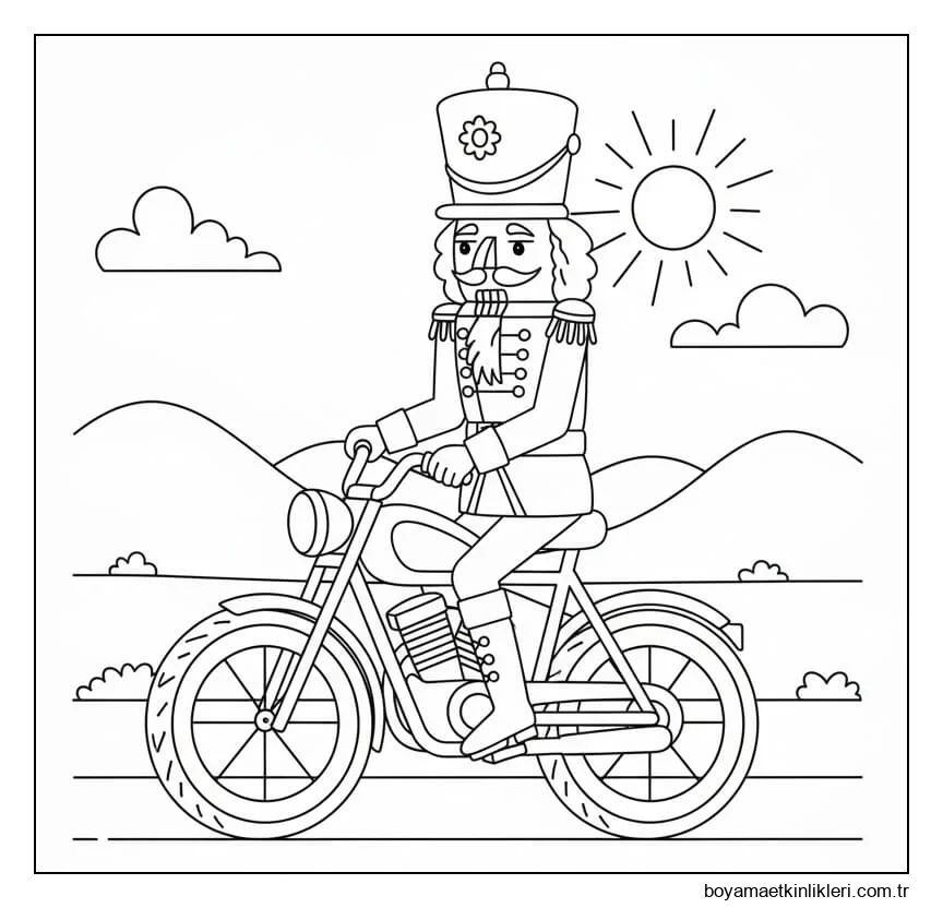 Fındıkkıran Motosiklete Biniyor