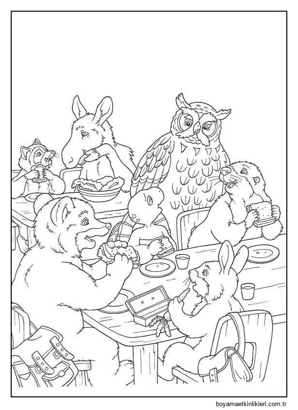 Franklin Karakterler Yeme