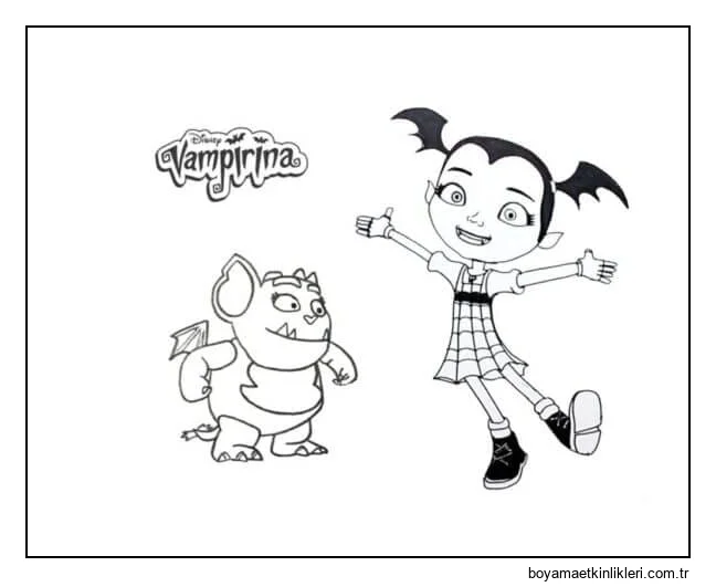 Gargoyle, Ebeveynleri Evde Olmadığında Vampirina Hauntley ile İlgileniyor