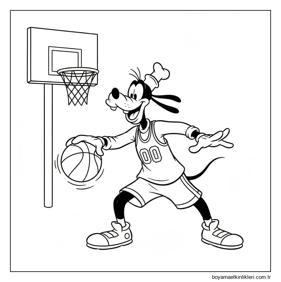 Goofy ve Basketbol Topu