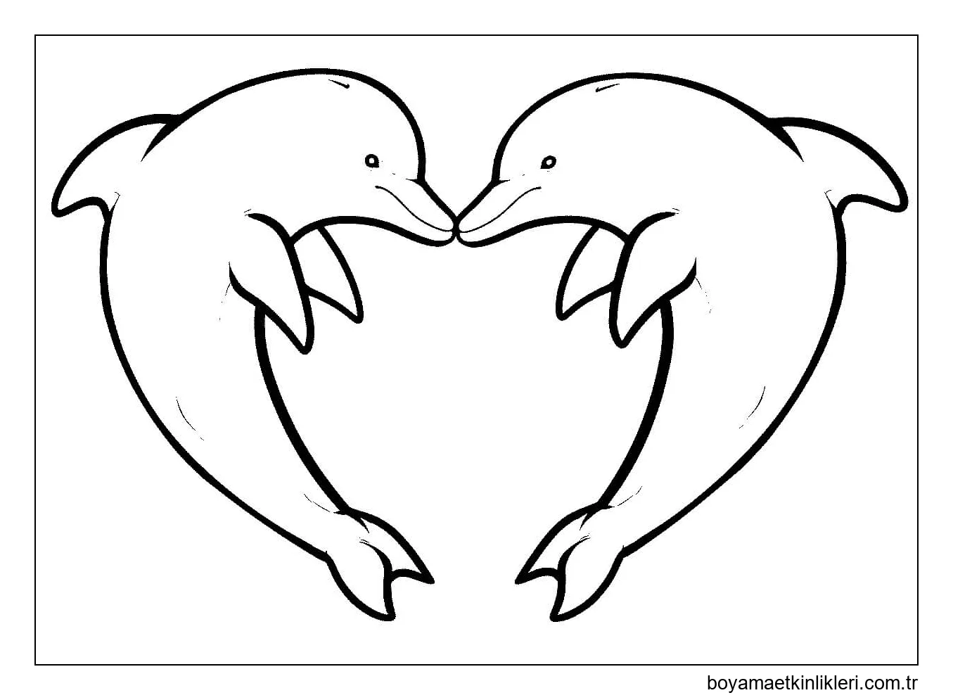 İki yunus ile Kalp