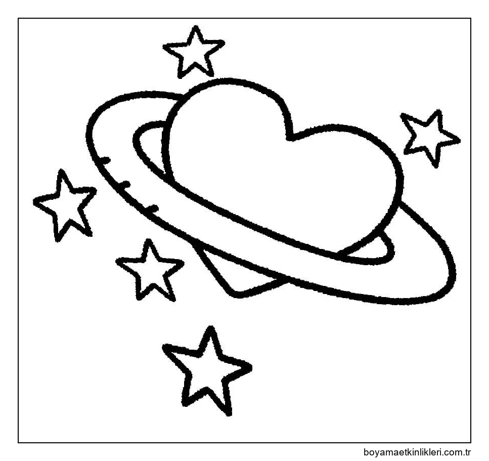 Kalp şeklinde bir Gezegen