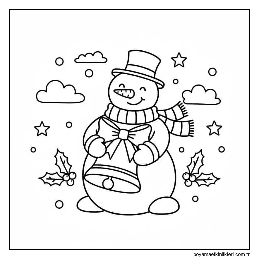 Kardan Adam ve Noel Çanı