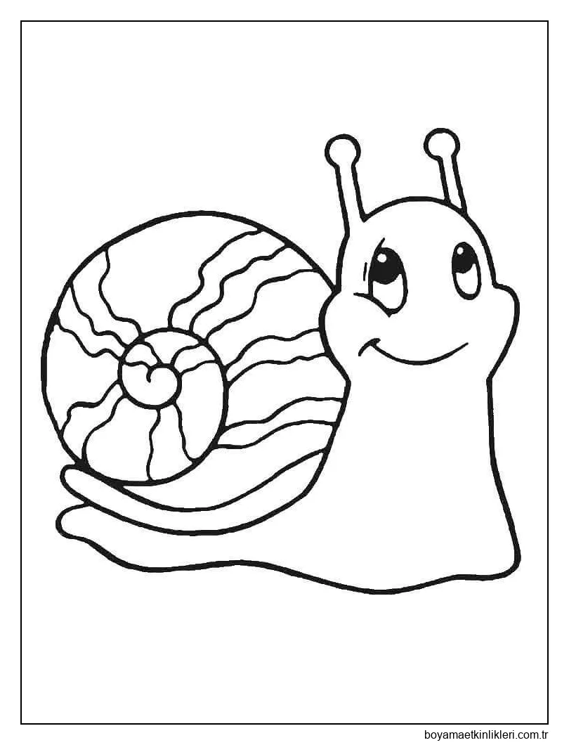 Karikatür Salyangoz