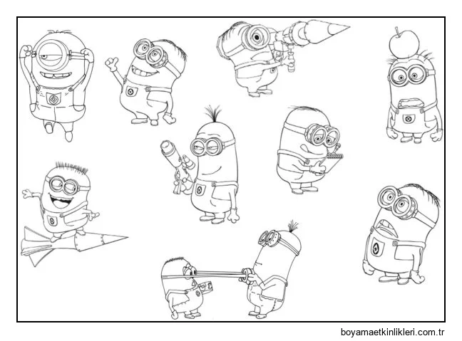 Karikatürden görüntüler.