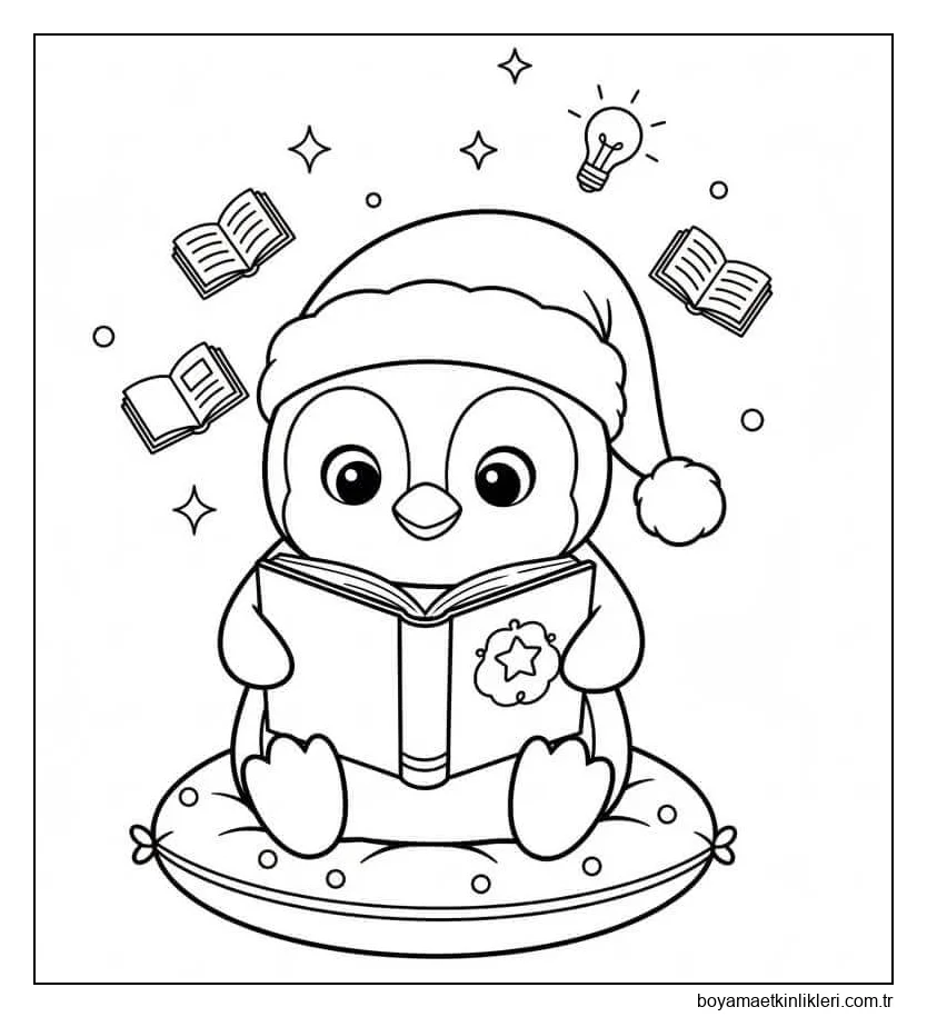 Kitap Okuyan Penguen