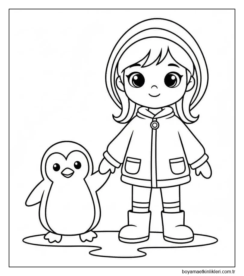 Kız ve Penguen