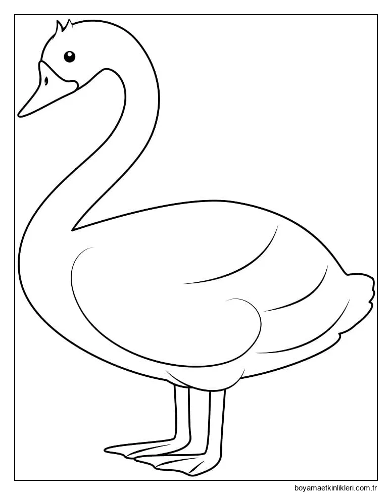 Kuğu Ücretsiz Yazdırılabilir