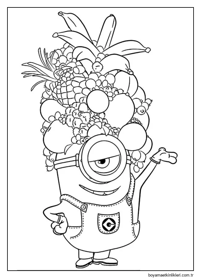 Meyve şapkalı minyon