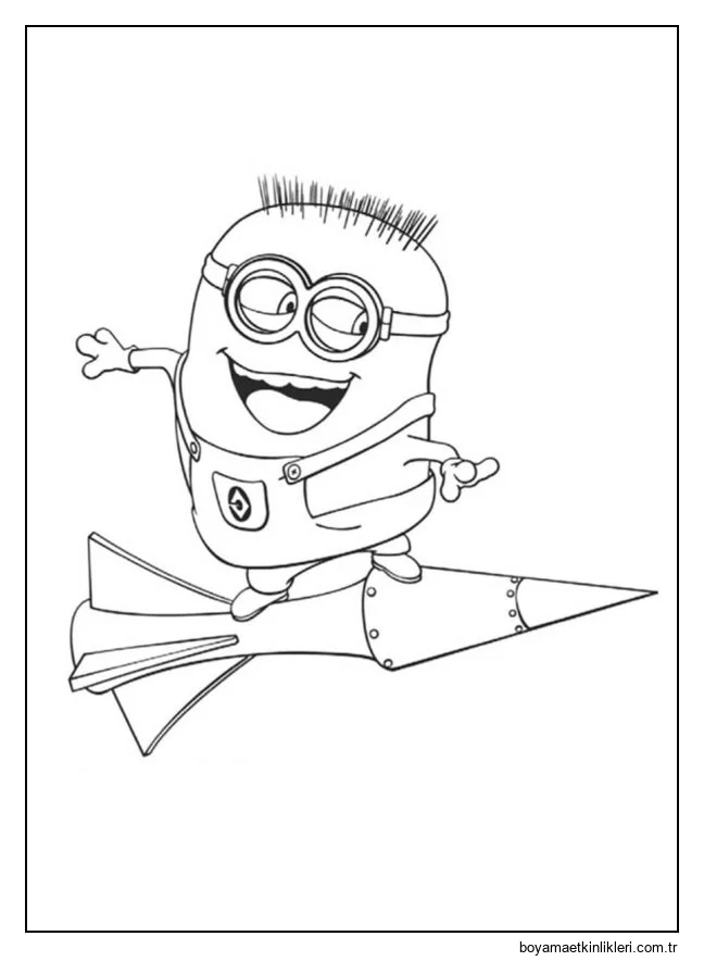 Minyon roketle uçuyor