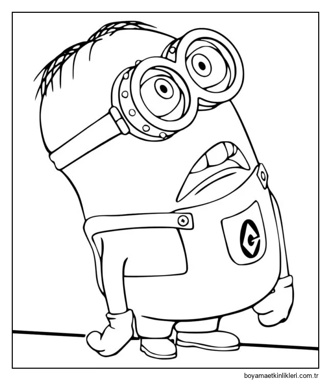 Minyon yukarı bakar