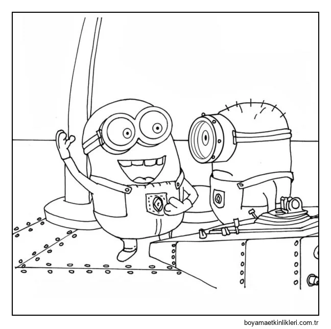 Minyonlar bir şeyler icat ediyor.