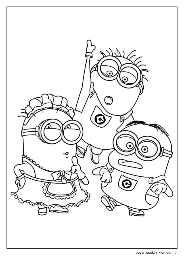 Minyonlar bir şeylerin peşinde.