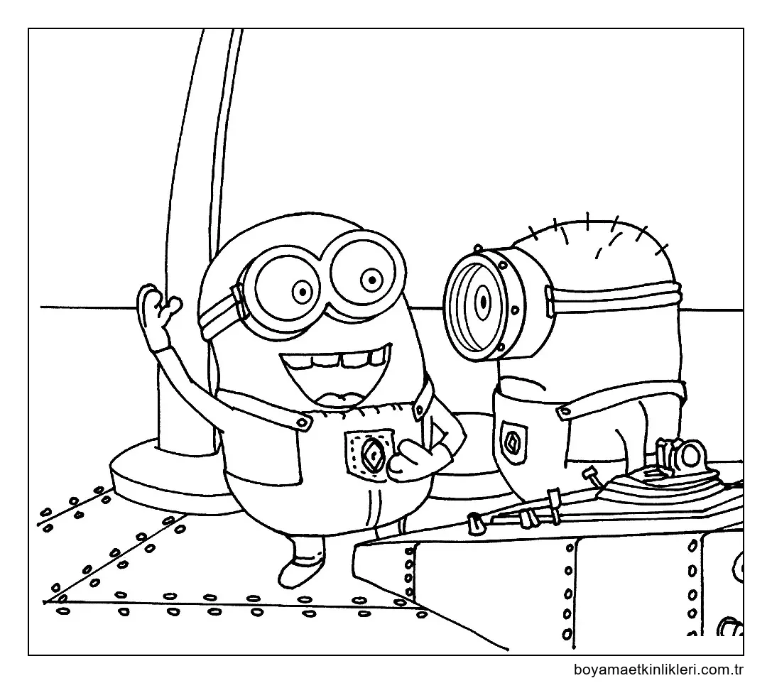 Minyonlar Stewart ve George