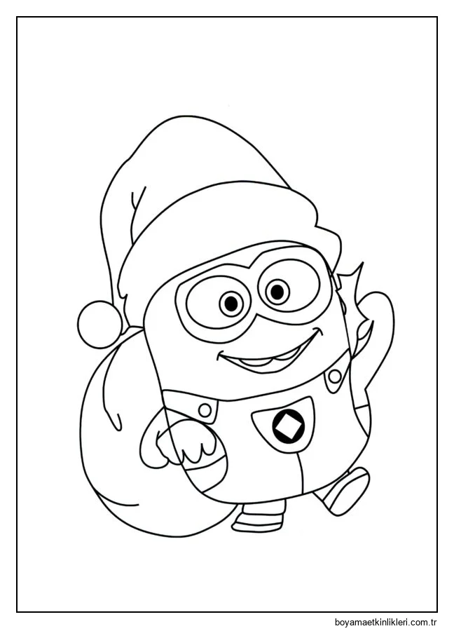 Noel Baba suretinde minyon