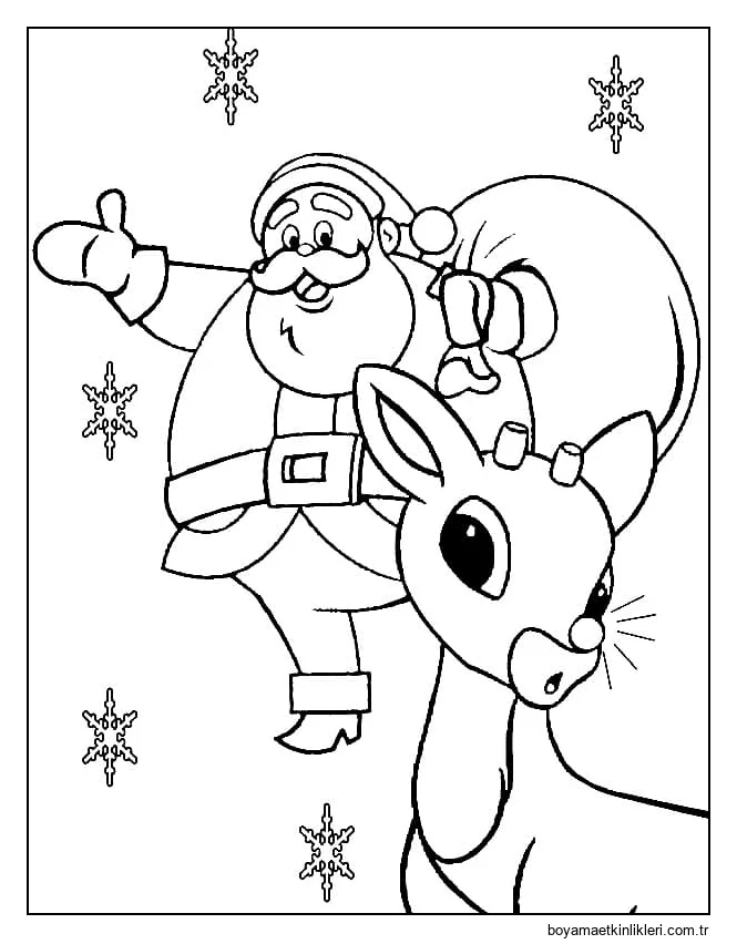 Noel Baba ve Rudolph