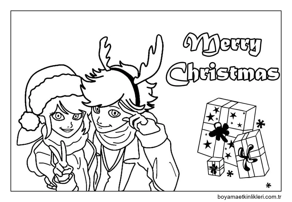 Noel çocuklar için yazdırılabilir