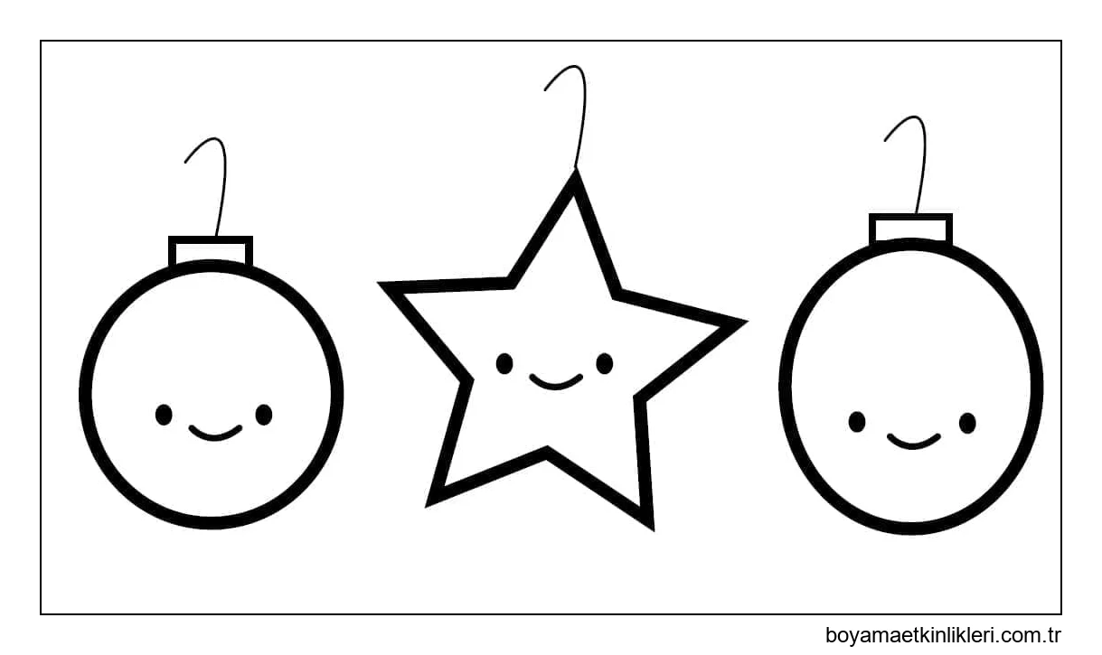 Noel Topları 6 Yaş Çocuklar İçin
