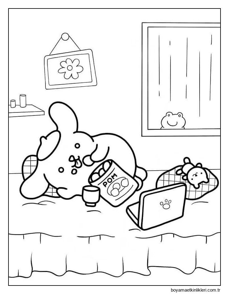 Pompompurin ve Hello Kitty