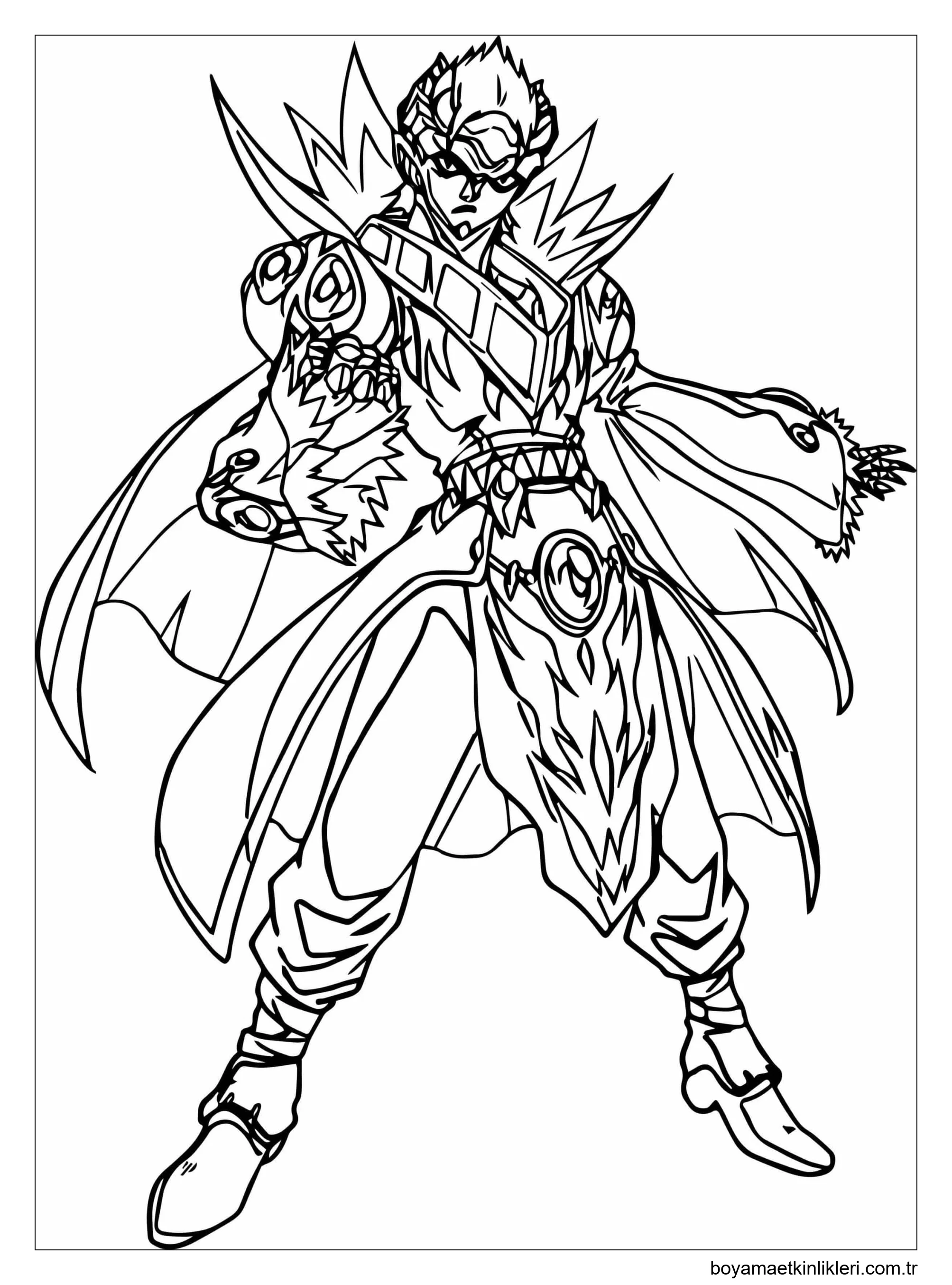 Samuray dövüş tarzına sahip Dragonoid Cyber Bakugan