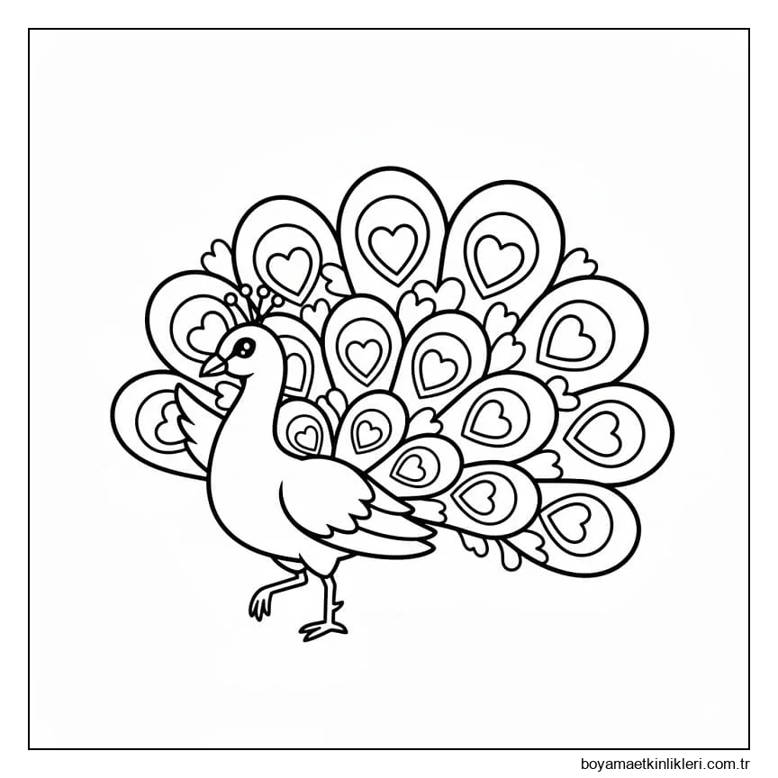 Sevimli Bir Tavuskuşu