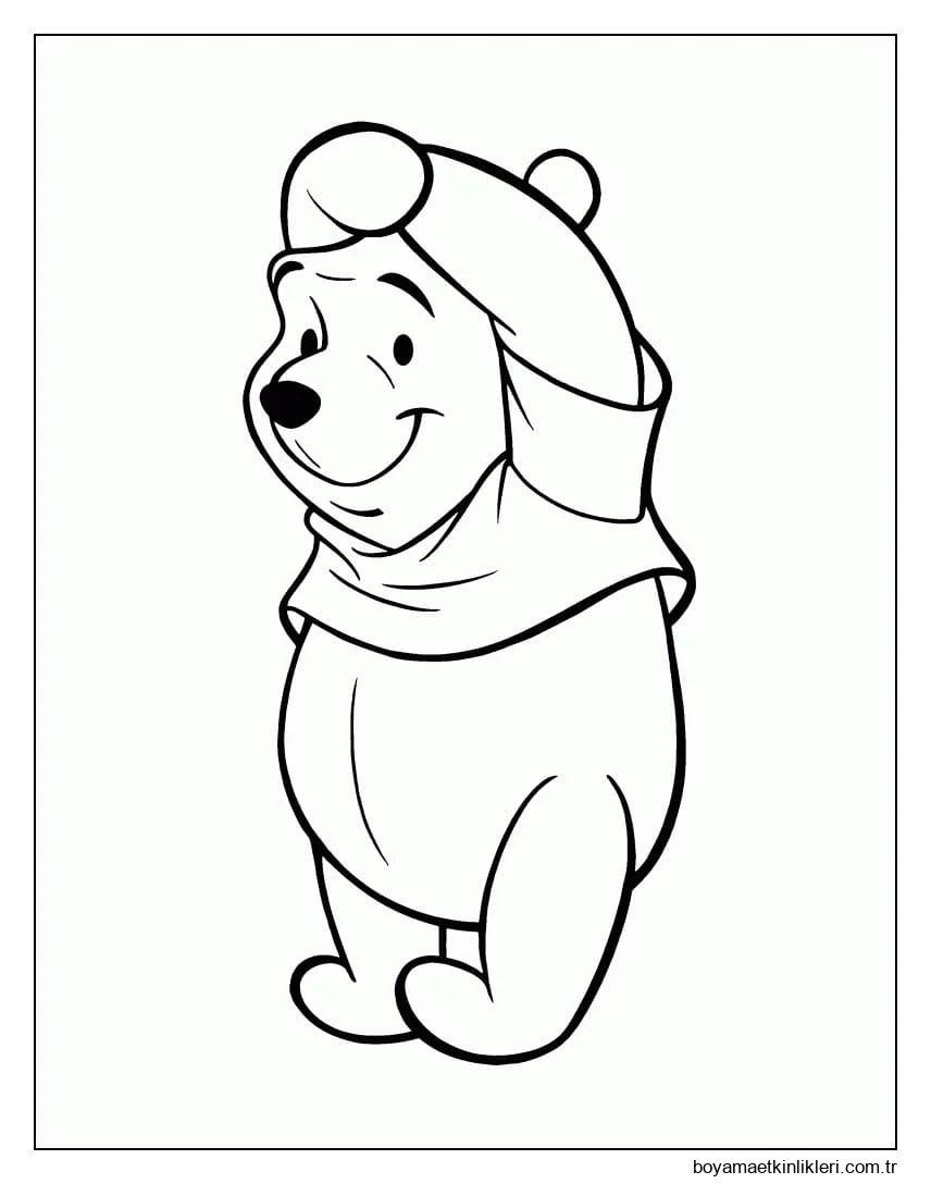 Sevimli Pooh'u çiz
