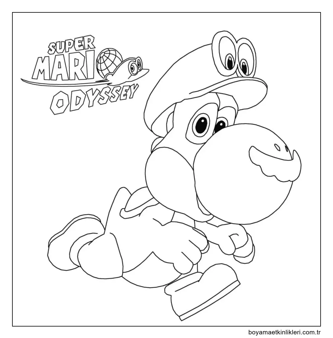 süper Mario Odyssey'Deki Yoshi