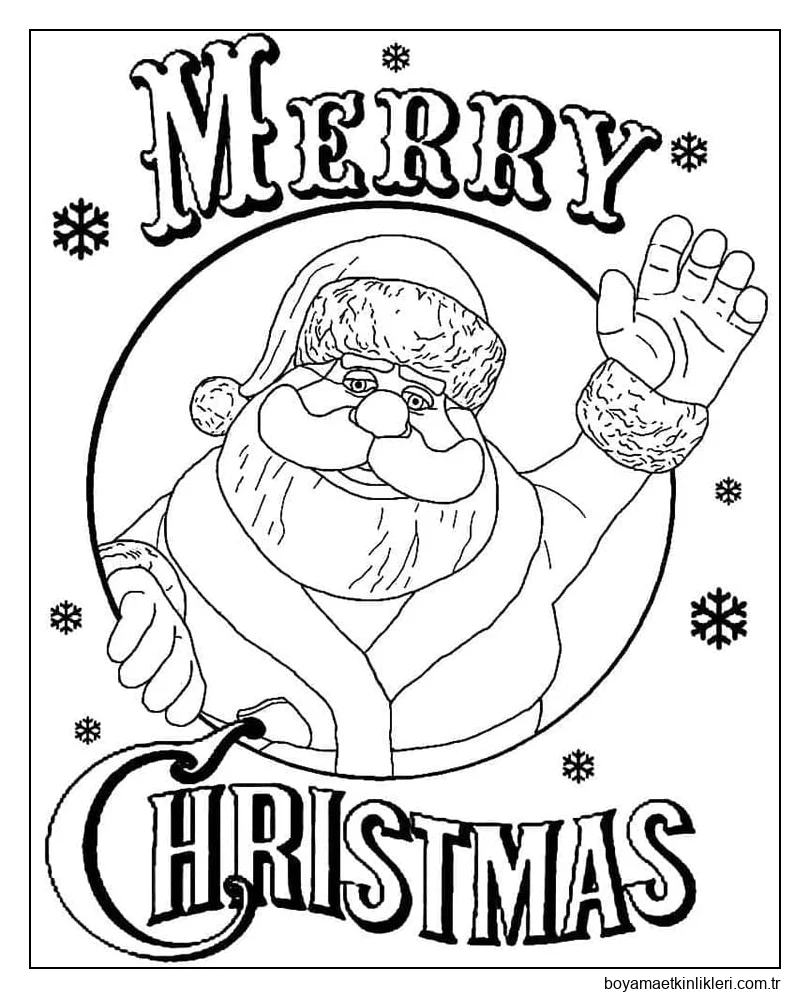 Ücretsiz Yazdırılacak Noel