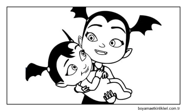 Vampirina Küçük Kardeşini Sallıyor