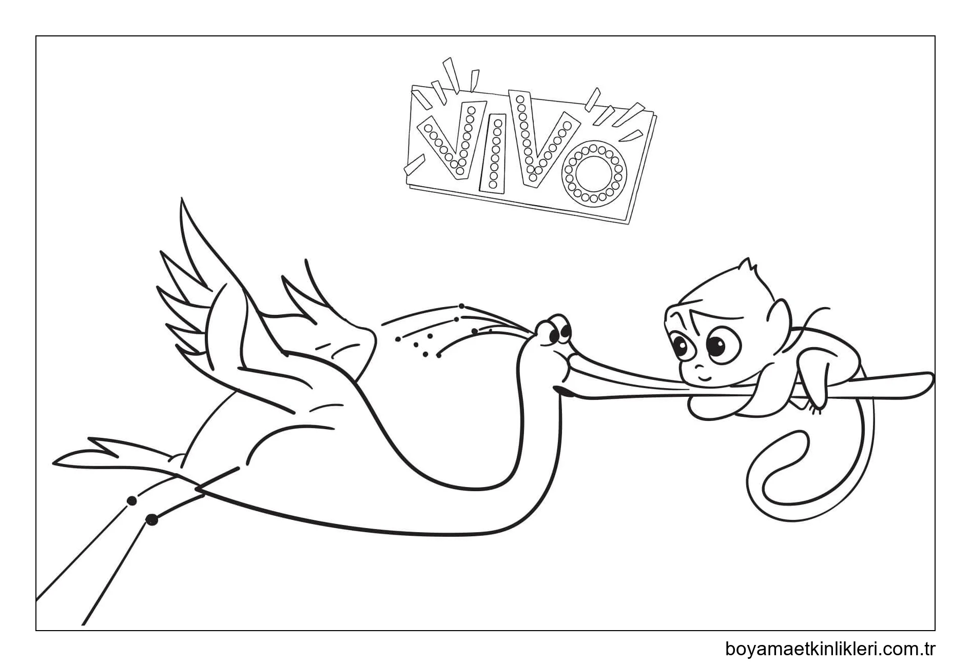 Vivo taşıyan Leylek