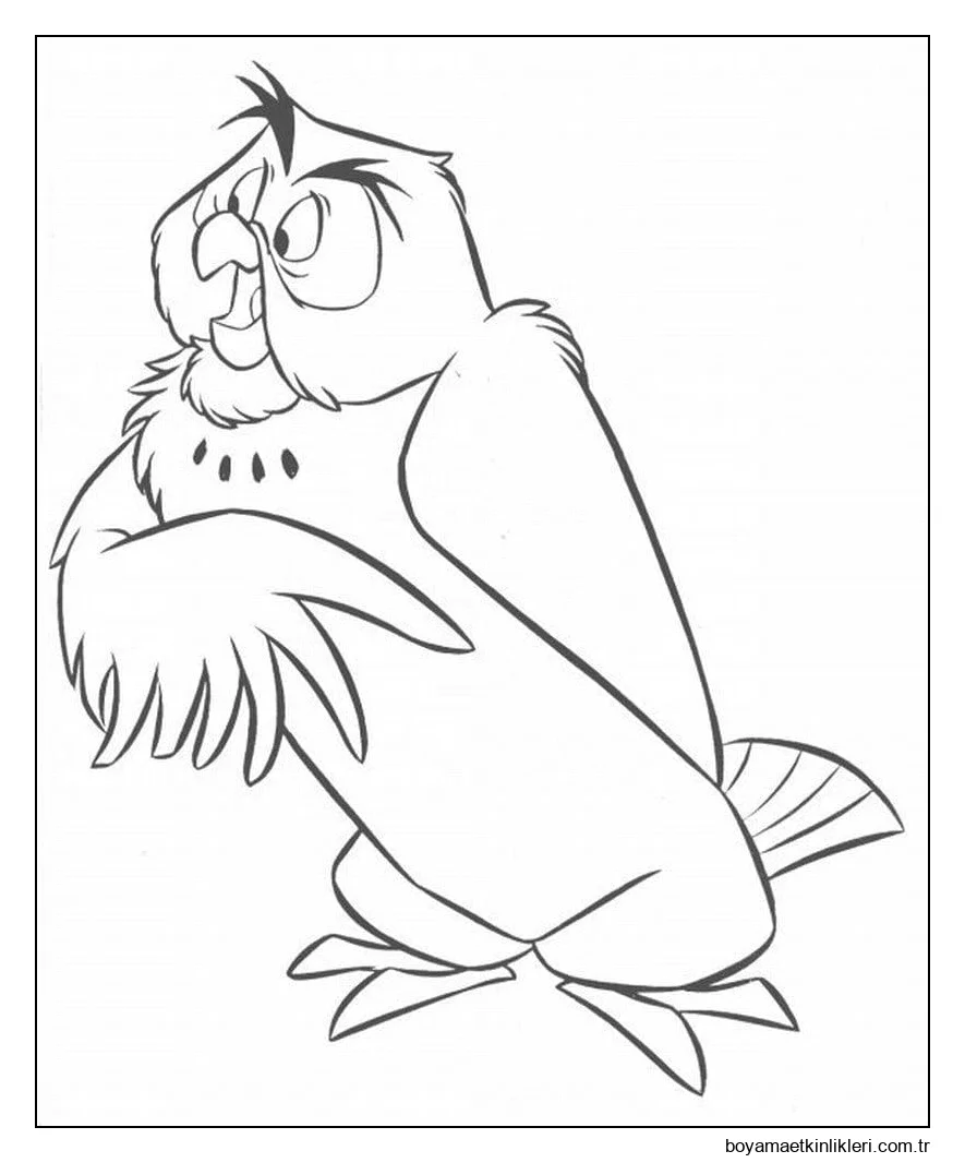 Winnie the pooh'dan baykuş ücretsiz