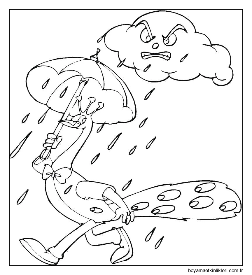 Yağmur Altında Tavuskuşu