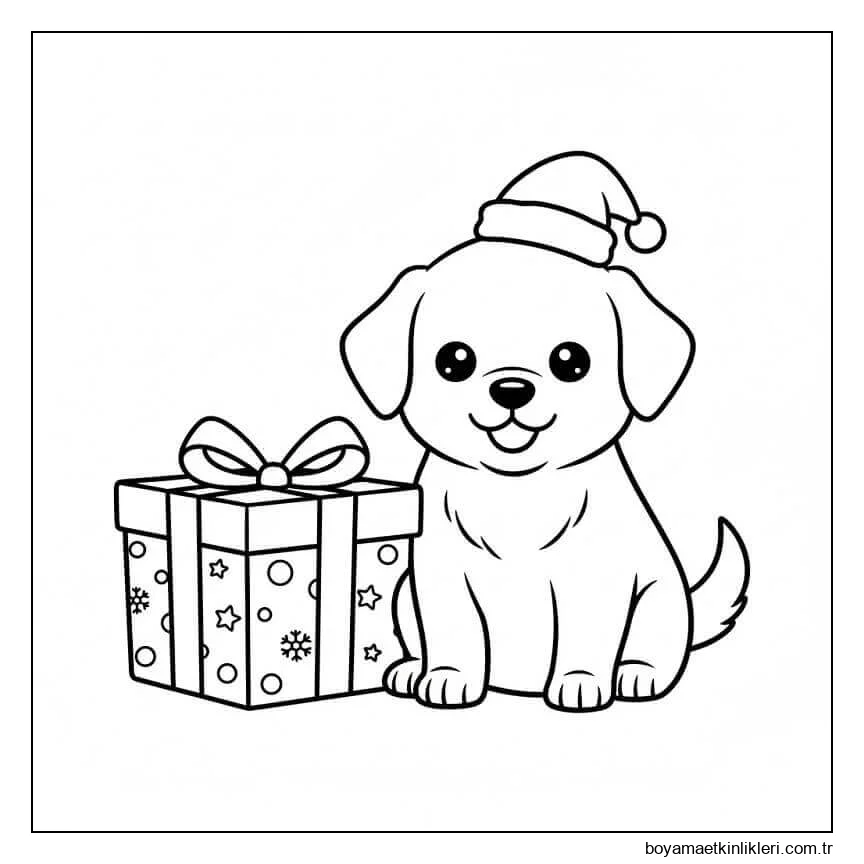 Yavru Köpek ve Noel Hediyesi