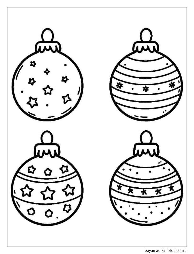 Yazdır Noel Topları